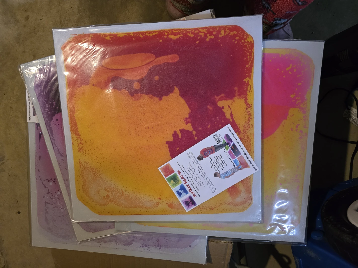 Spouter Inc. Liquid Floor Tiles