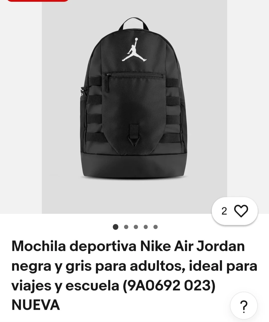 Nike Air Jordan Backpack