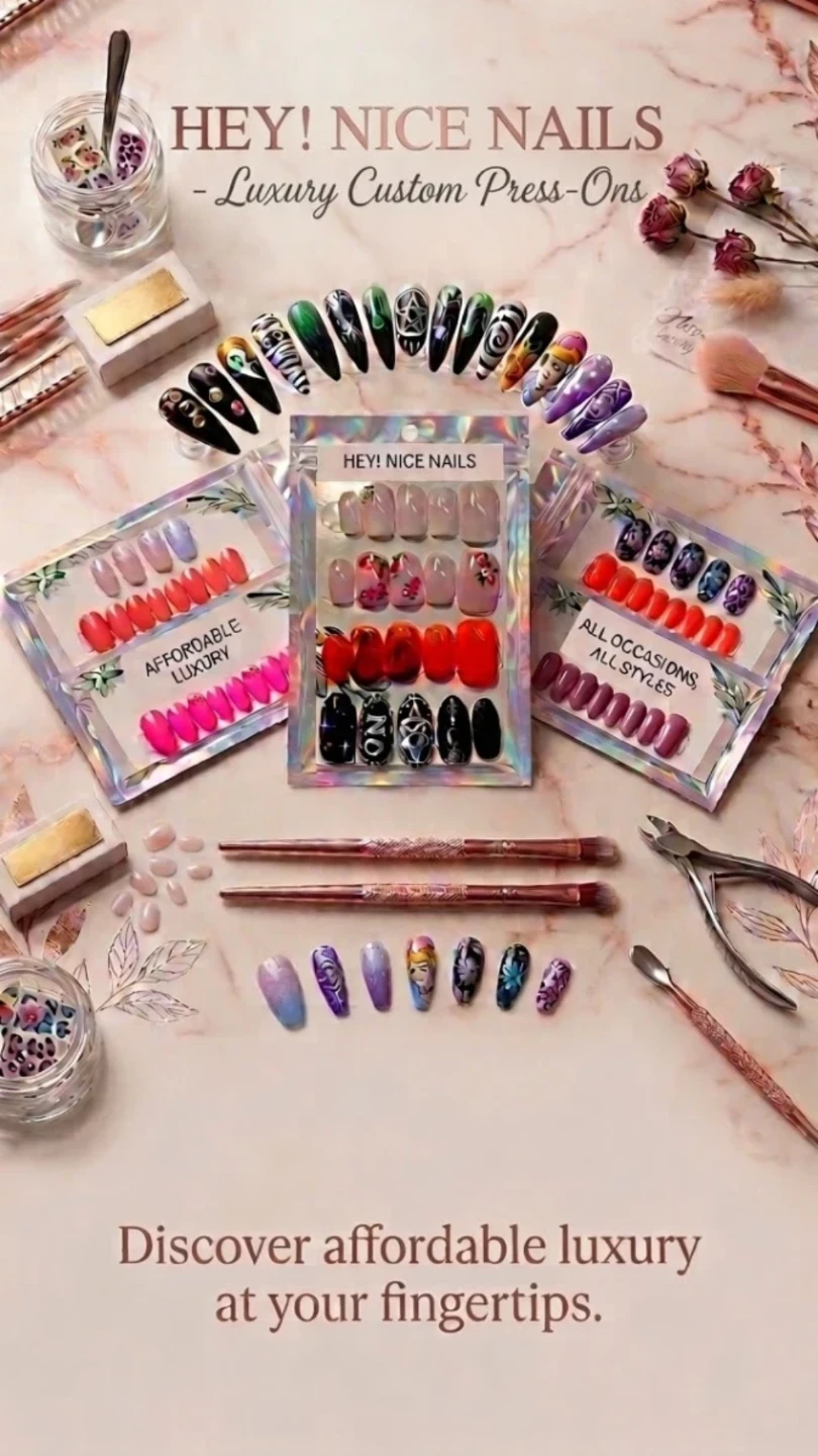 Custom press on nails