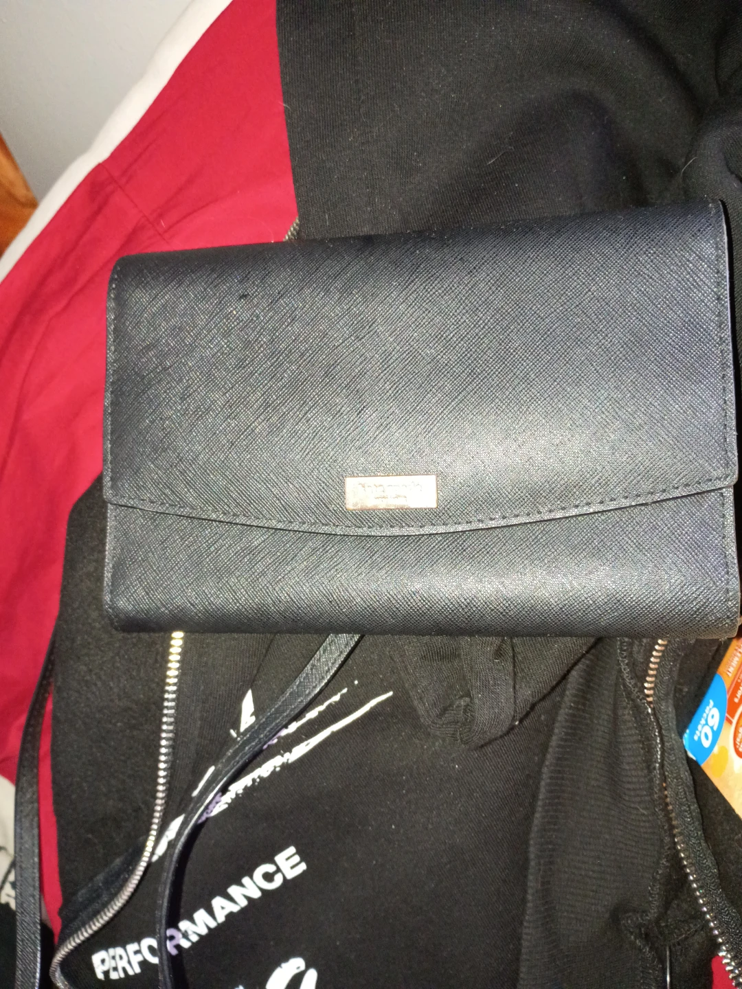 Kate Spade Black Leather Wallet