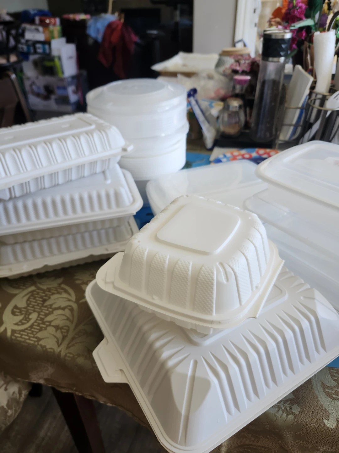 White Takeout Containers - Pack of 25+