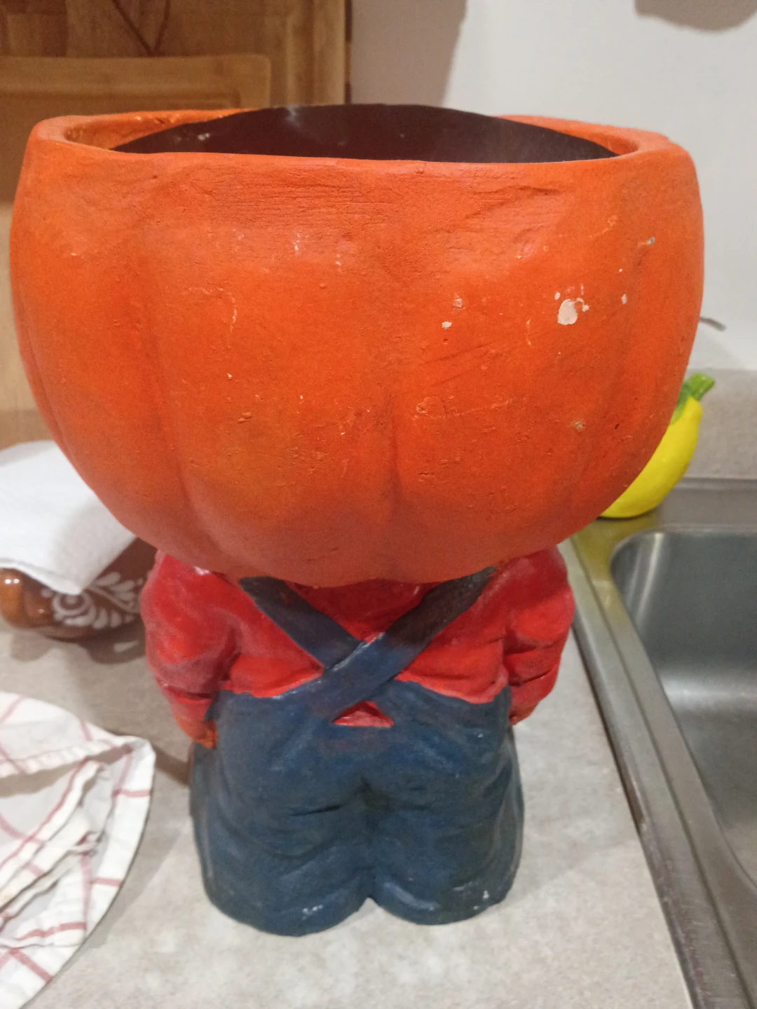 Halloween Pumpkin Planter Pot - photo 2