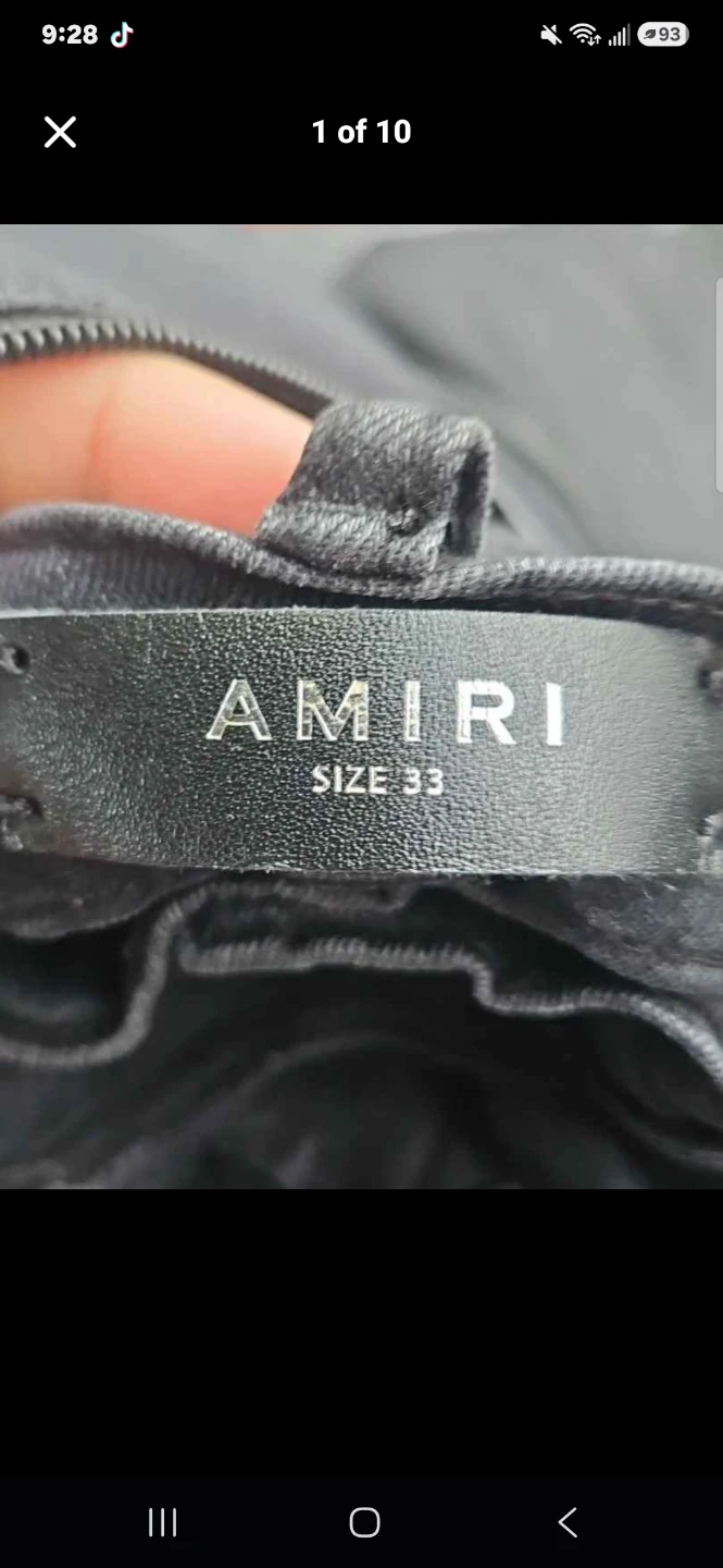 REAL AUTHENTIC Amiri Chemist Jeans