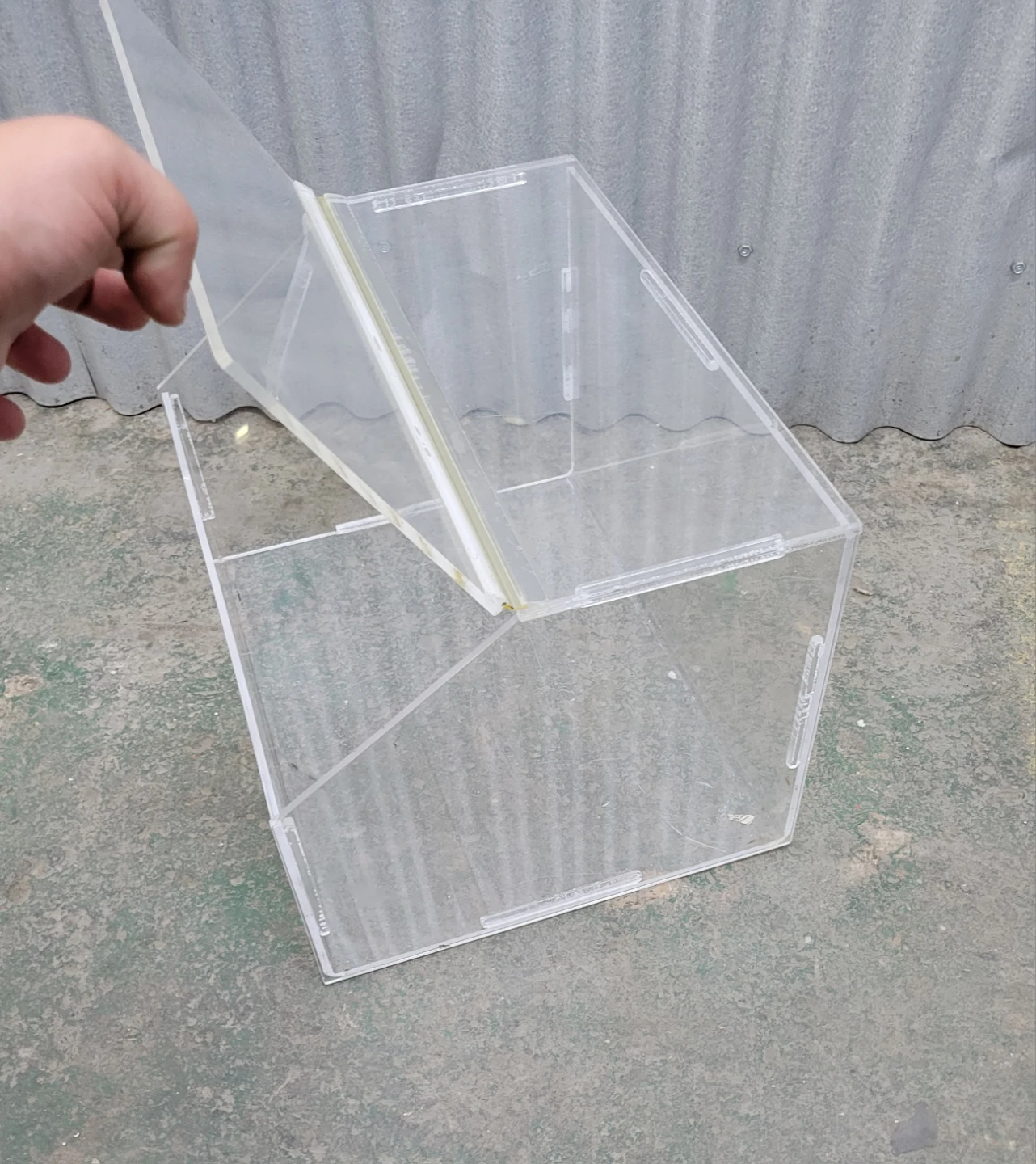 Clear Acrylic Display Box with Lid - photo 2