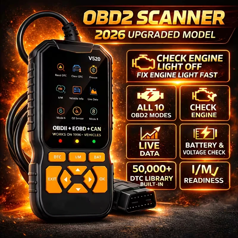 daysOBD2 Diagnostic Scanner Professional - photo 2