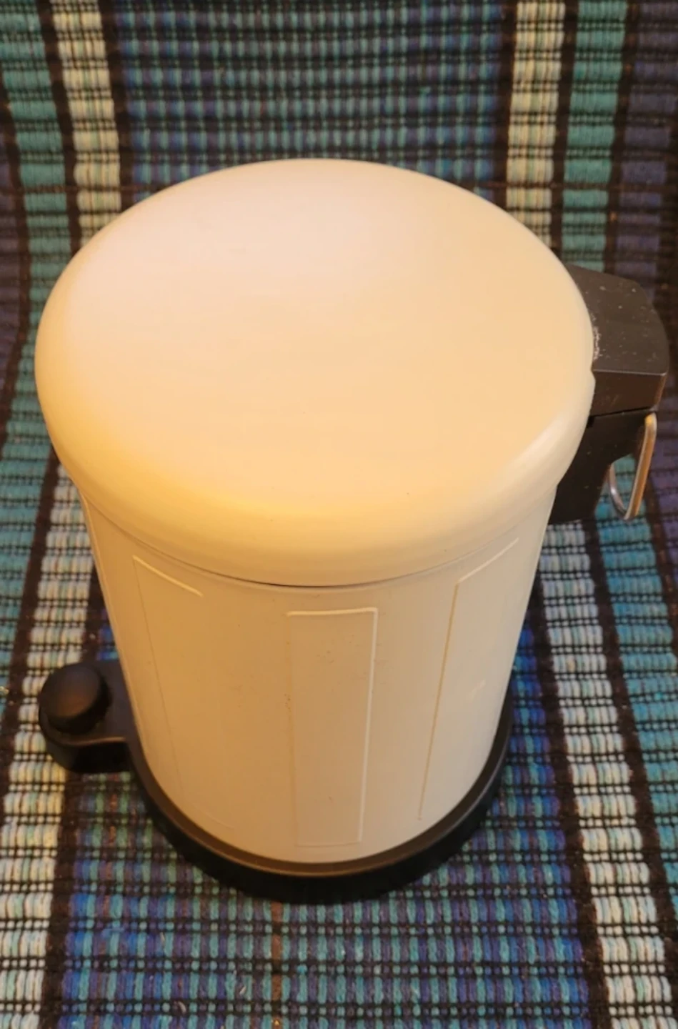 Like New Ikea Toftan Waste Bin with  inner  Buchet-White - photo 3
