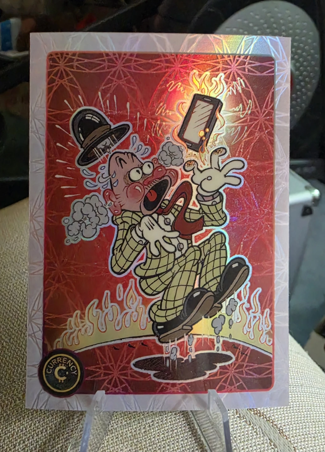 Currency Cred SERIES 4 Hot Wallet Card #39 NUMBER MATCH