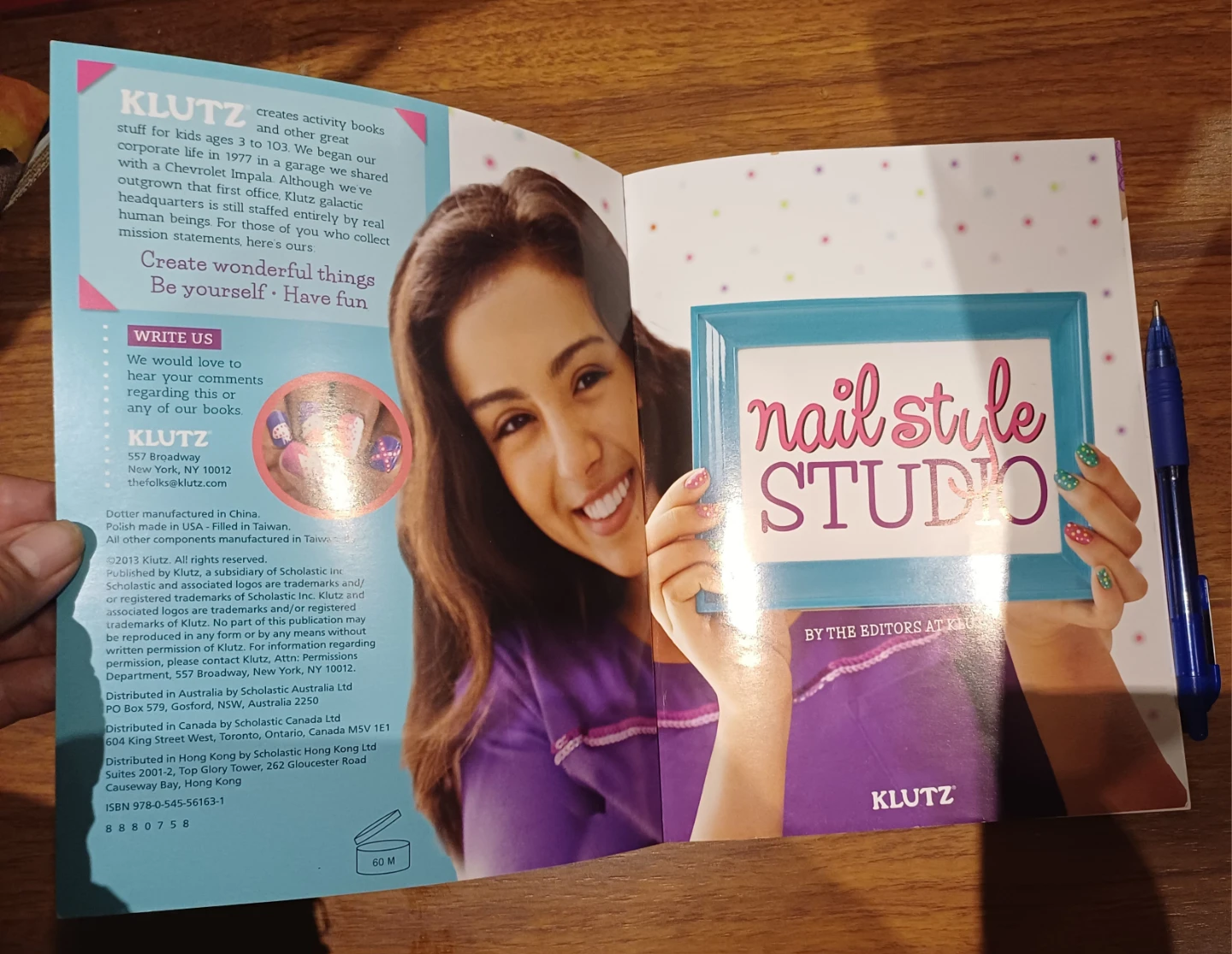 Klutz Nail Style Studio, How-To Book - photo 3