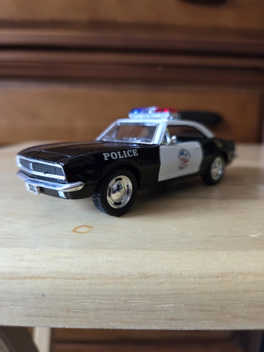 1967 Chevrolet Camaro Police Car Scale 1/37 Diecast Model - photo 2