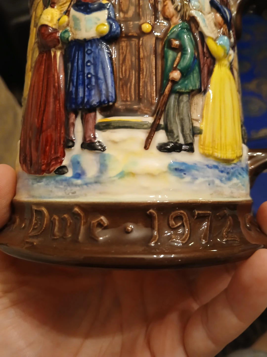 1972 Royal Doulton "A Christmas Carol" annual Yule tankard - photo 3