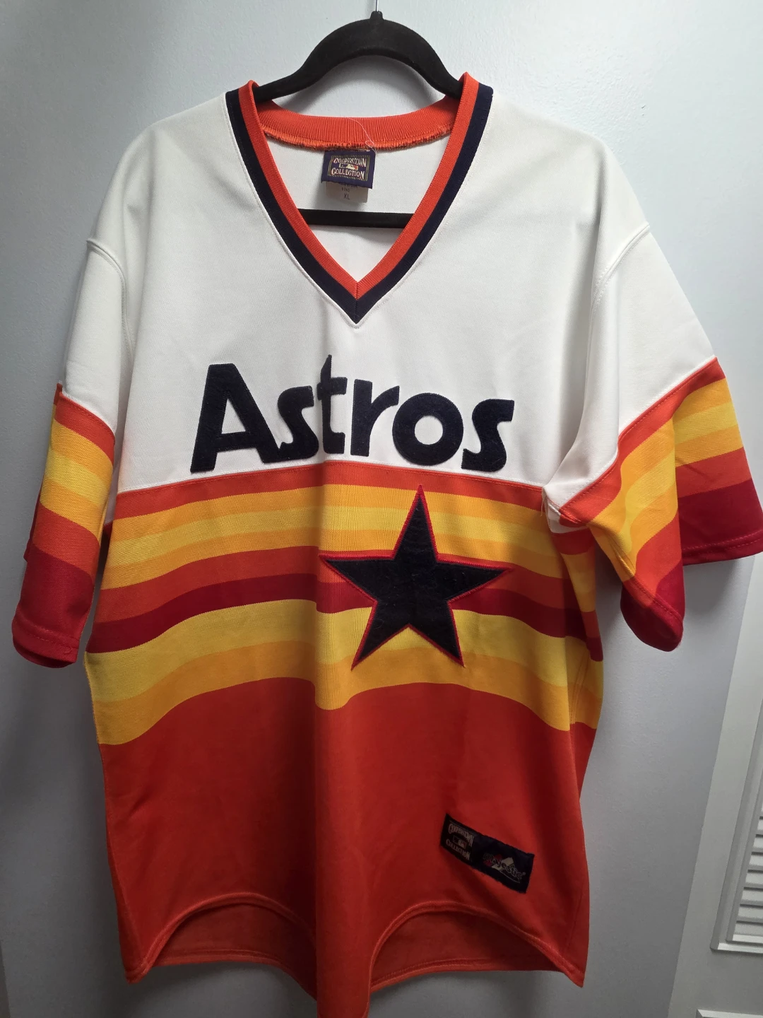 Houston Astros 'Orange Rainbow' Jersey - Size XL