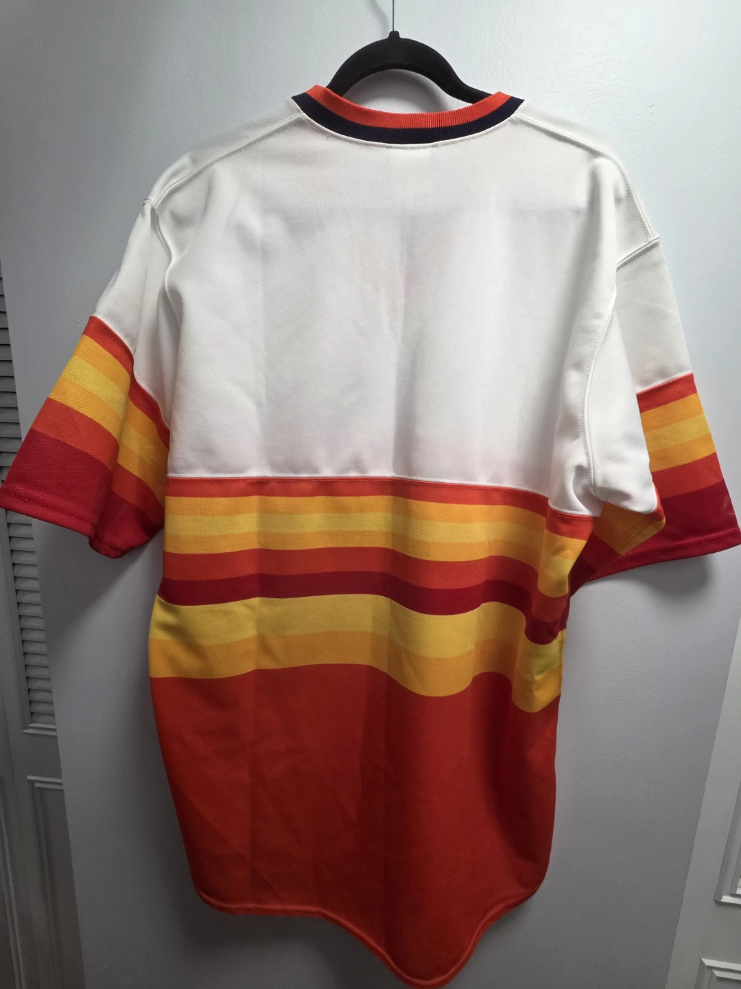 Houston Astros 'Orange Rainbow' Jersey - Size XL - photo 2