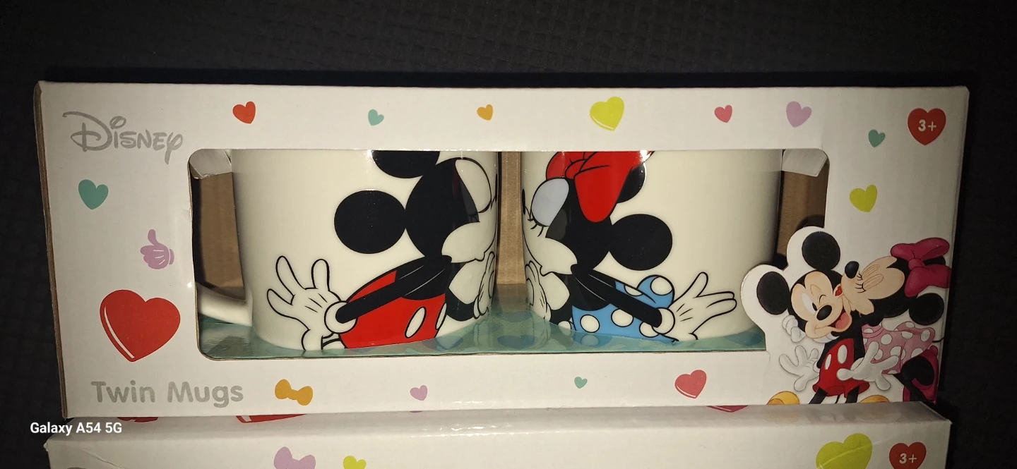 Disney Mickey & Minnie Twin Mugs Set of 2 - photo 2