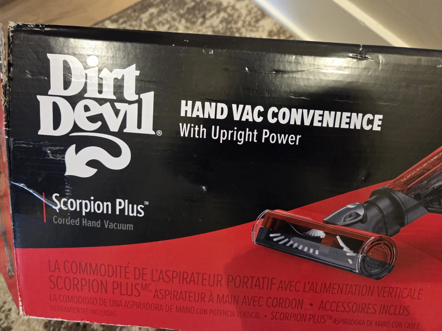 Dirt Devil Scorpion Plus Corded Hand Vacuum