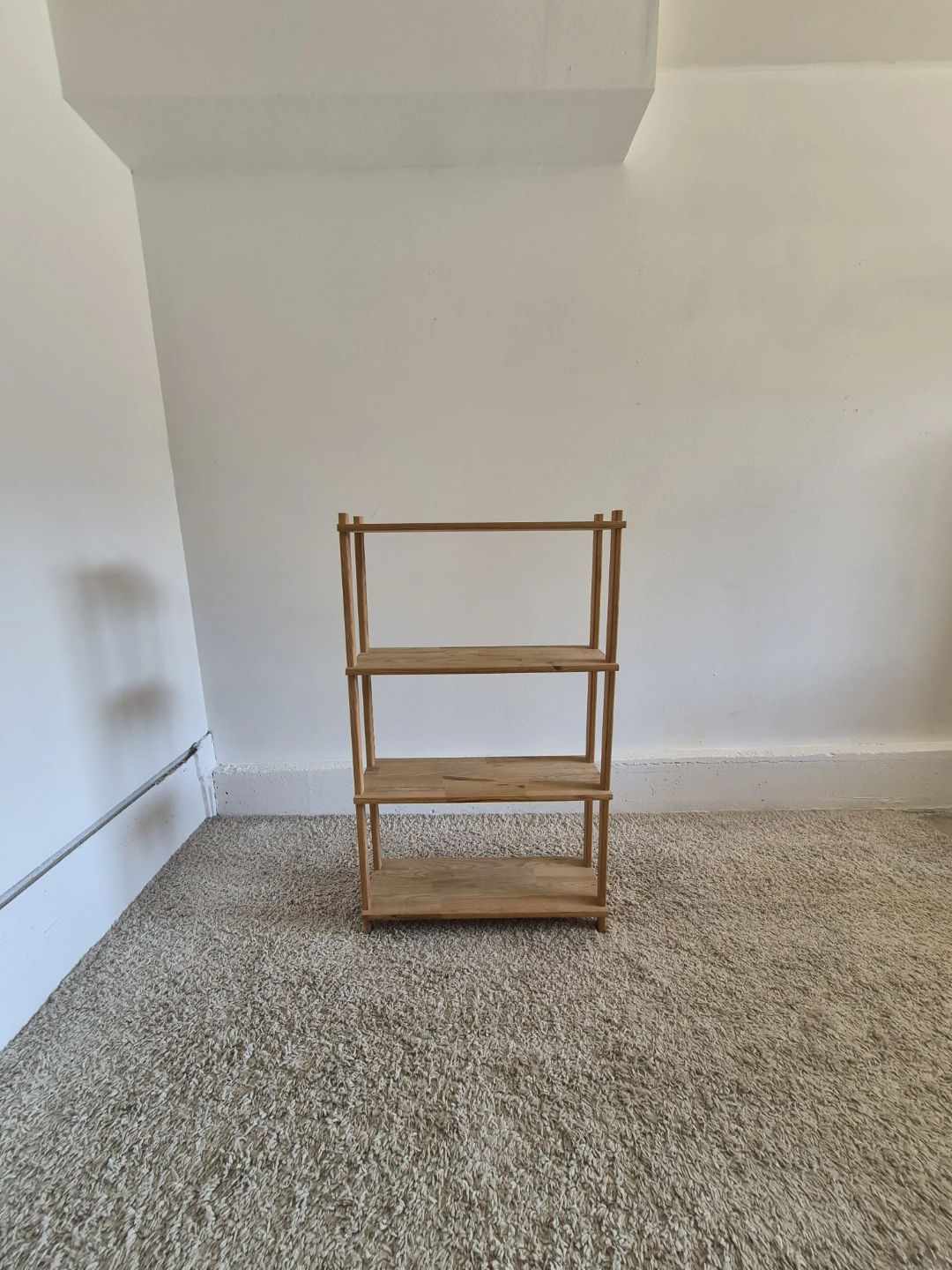 Wooden 4 Level / Tier Bookshelf Bookcase Storage Unit - photo 2