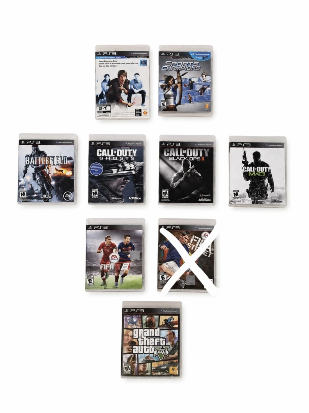 Grand Theft Auto and other PlayStation 3 titles