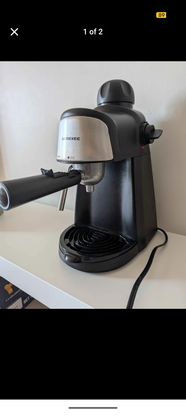HOMOKEE Espresso Machine(movingout sale)