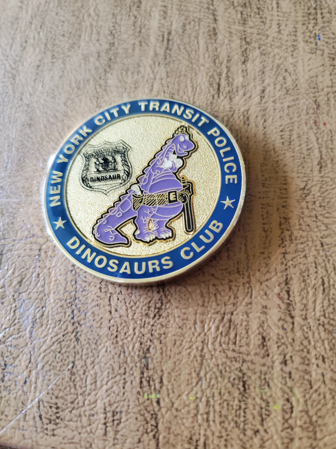 NYC Transit Police Challenge Coin