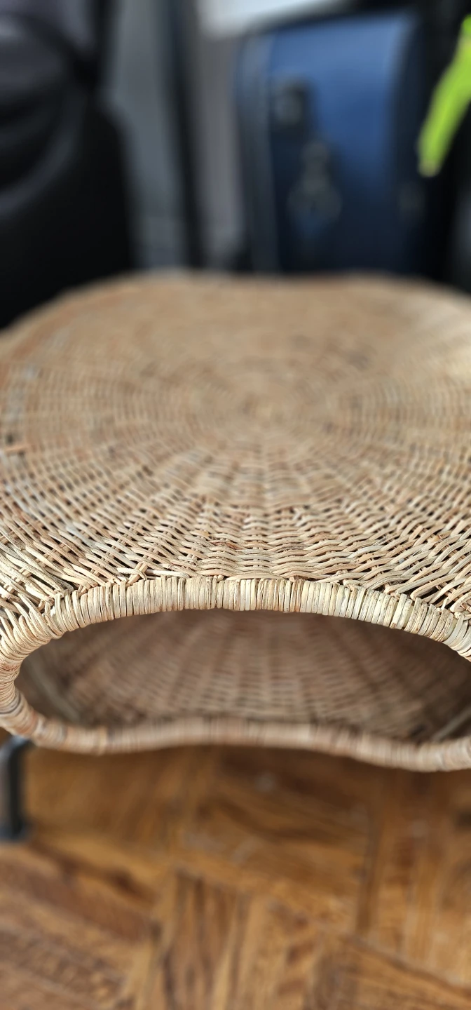 Foot stool/Ottoman wicker - photo 3