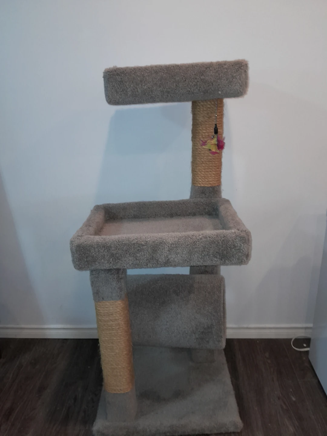 Cat tower with a bell - photo 2