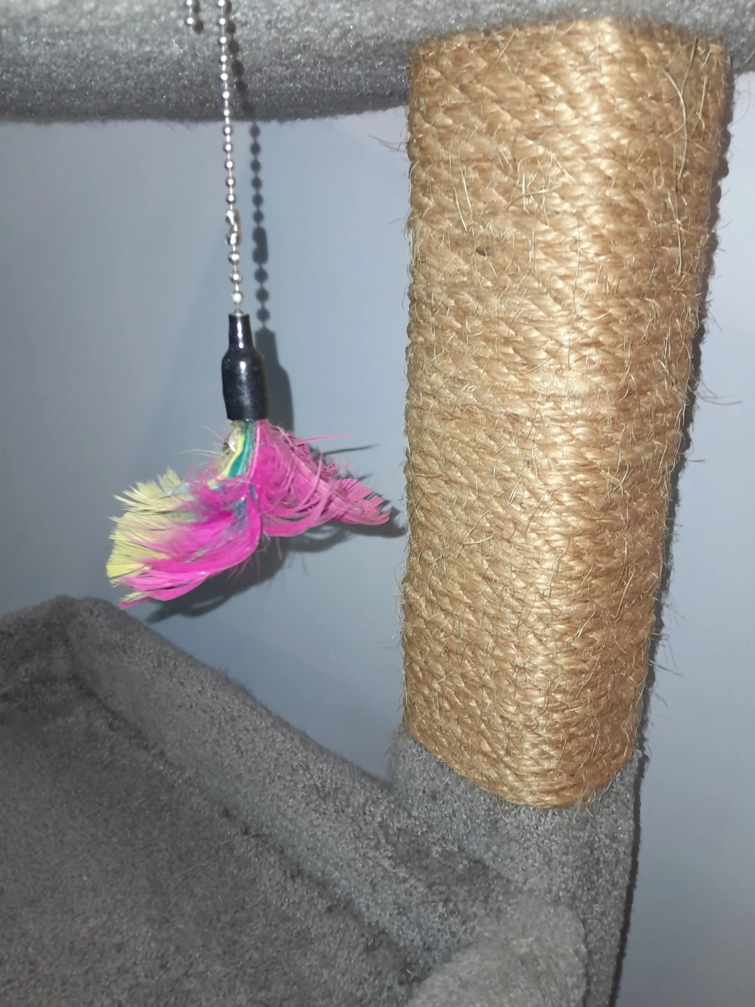 Cat tower with a bell - photo 4