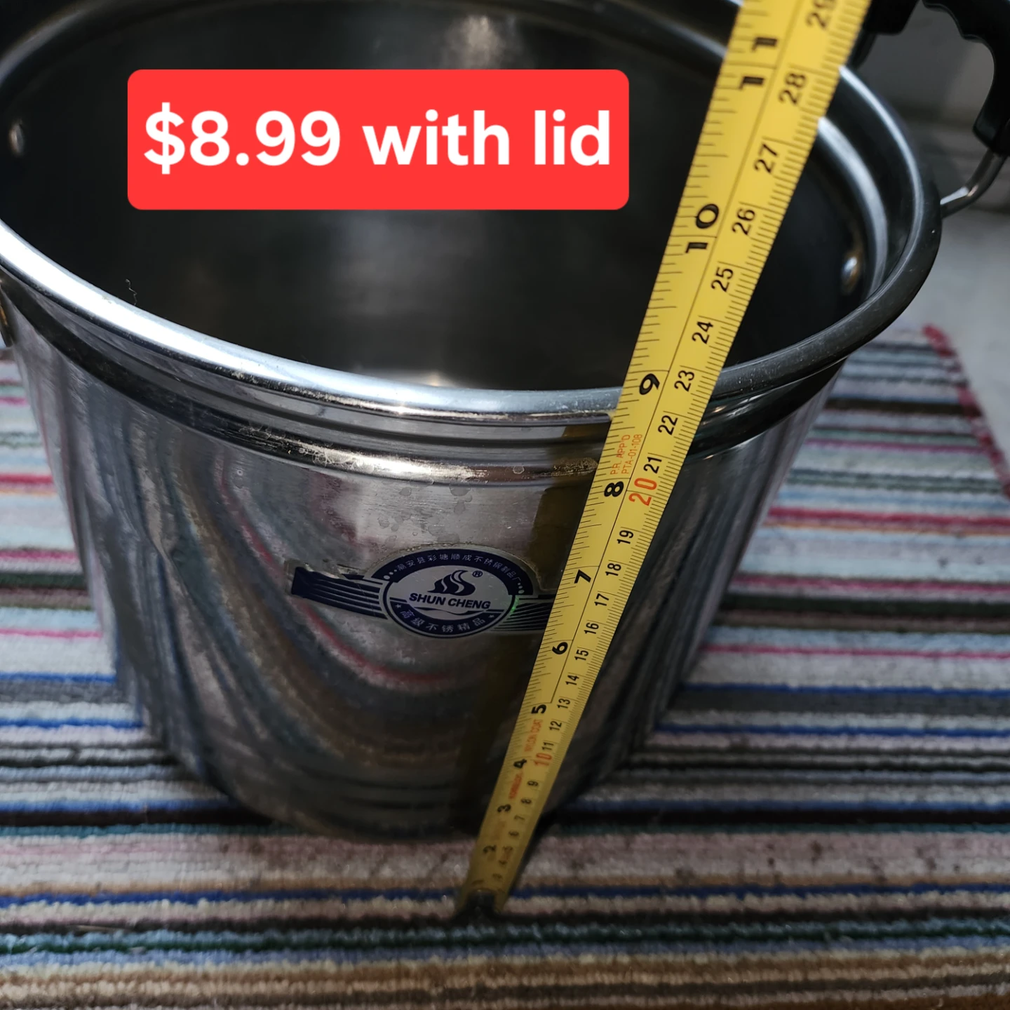 Stainless Steel Stock Pot with Lid