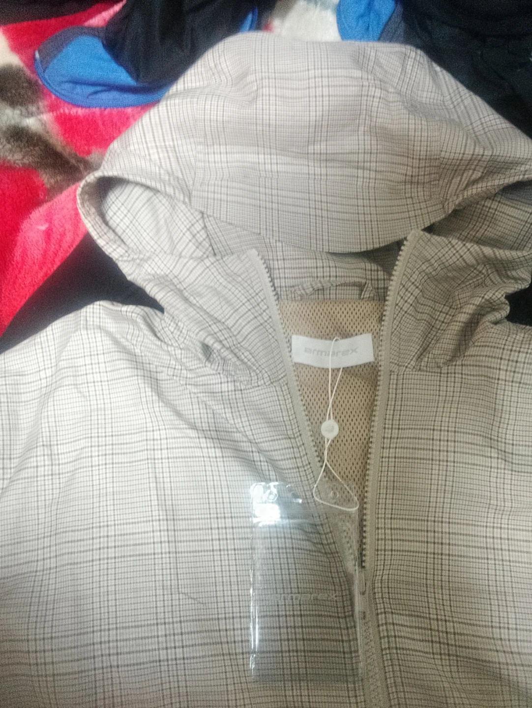 Armarex Remix Plaid Windbreaker Jacket - photo 2