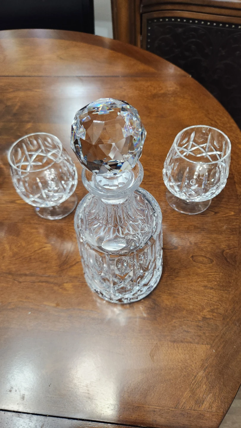 Crystal Decanter and Glasses Set - photo 2
