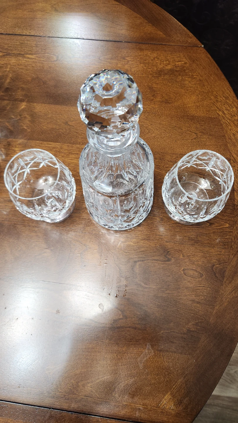 Crystal Decanter and Glasses Set - photo 3