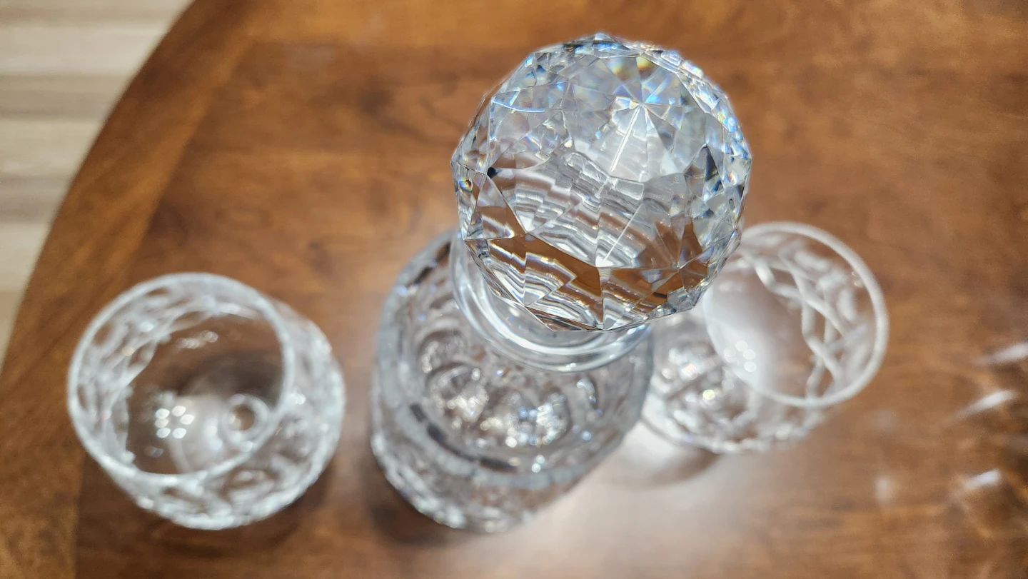 Crystal Decanter and Glasses Set - photo 4