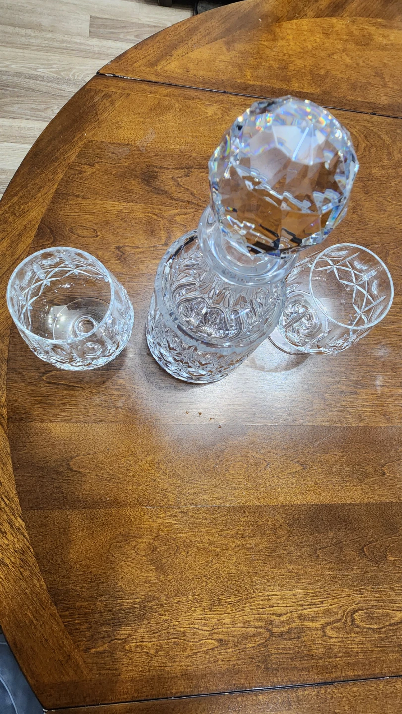 Crystal Decanter and Glasses Set - photo 5