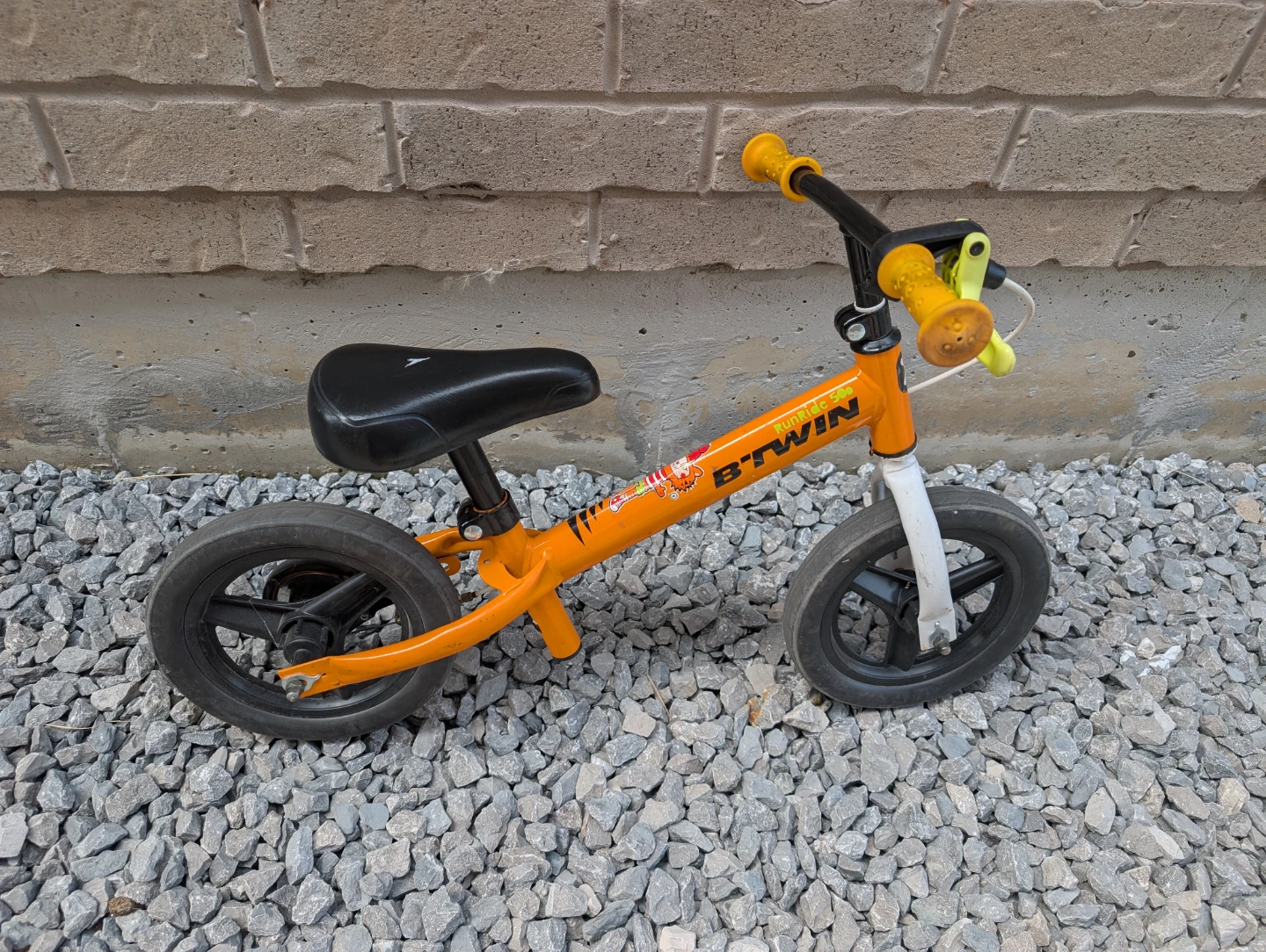 B'TWIN Orange Balance Bike from decathlon