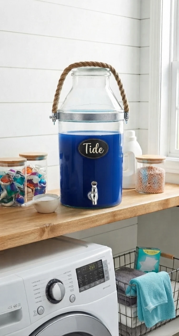 Glass Dispenser With Rope Multi Use 2.5 Gallons - photo 4