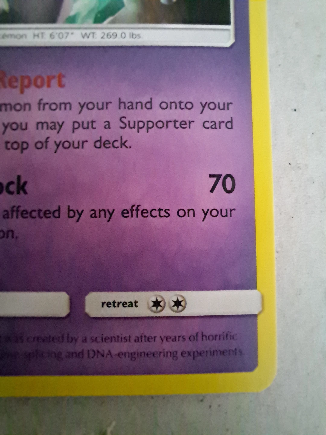 Mewtwo 75/ 214 Cosmo Holo Costco Exclusive - photo 4