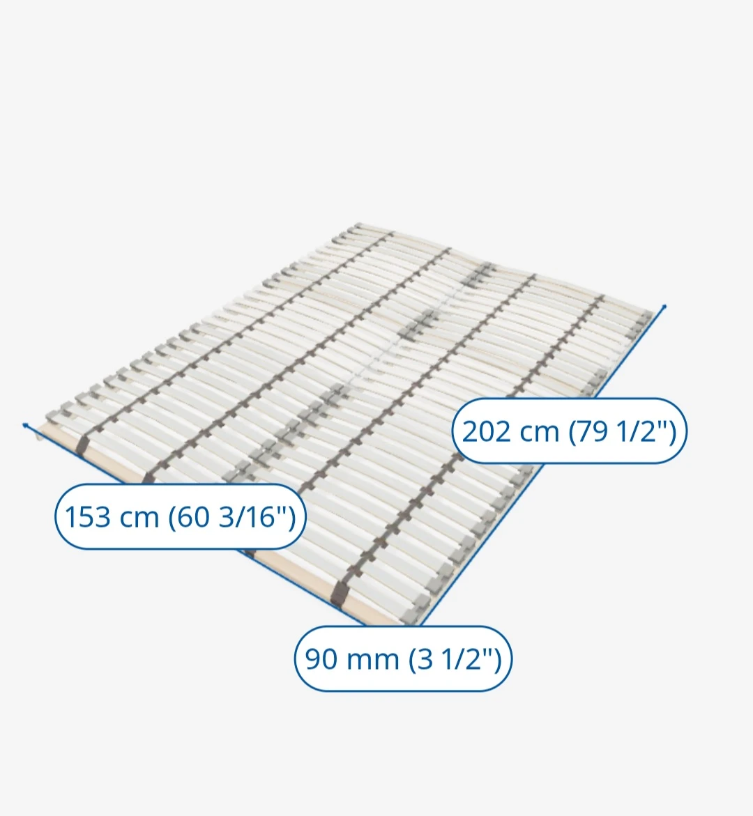 Queen Ikea Lonset slat base / box - photo 3