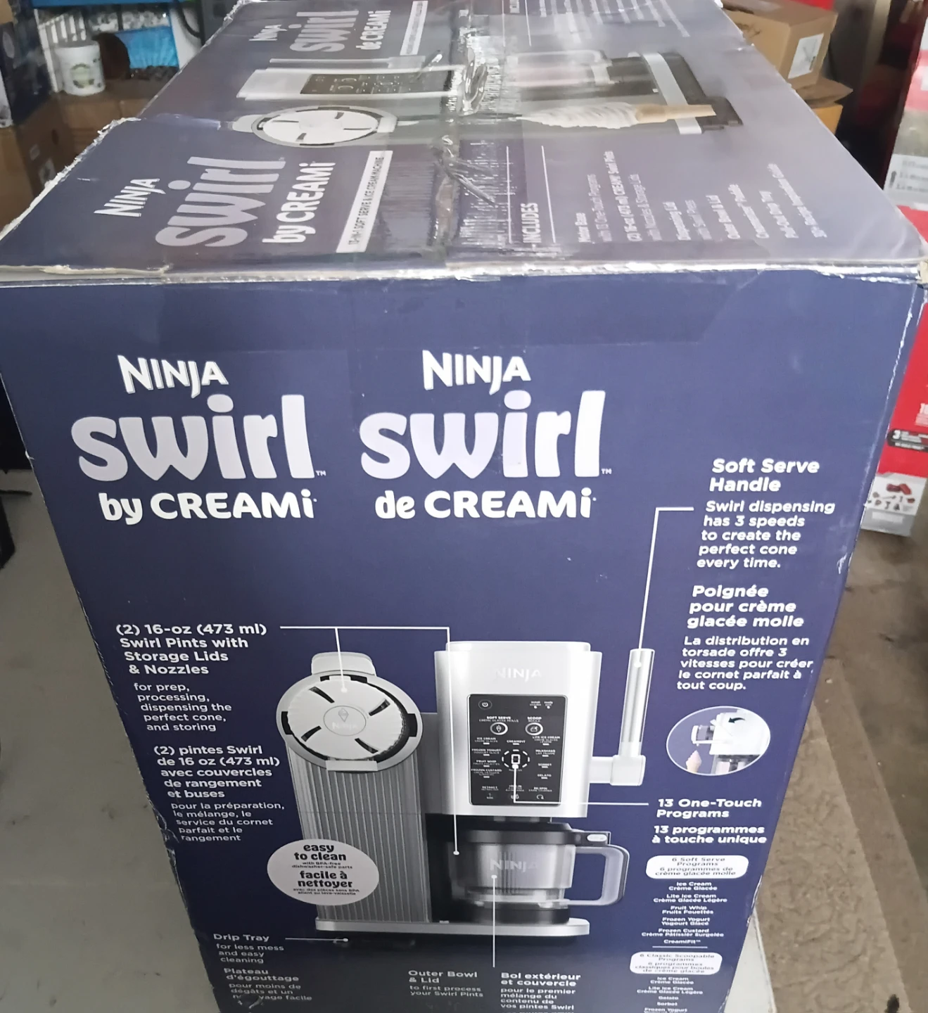 Ninja Swirl by Creami 13-in-1 Soft Serve & Ice Cream Machine - photo 2
