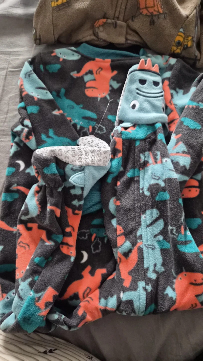 Carters Fleece Pajamas (12 Months) - photo 2
