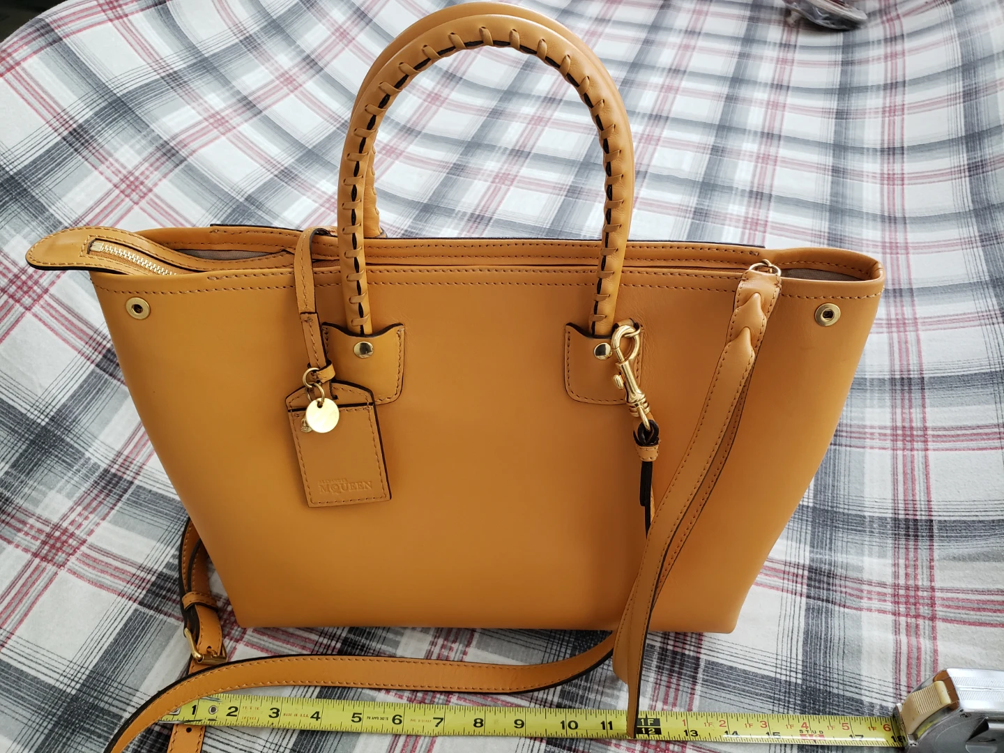 Alexander McQueen Leather Tote Bag - photo 2