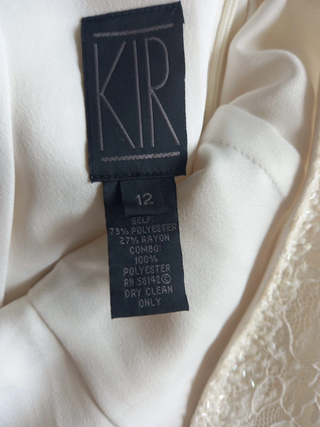 WEDDING DRESS_Lace Dress Size 12 - photo 3