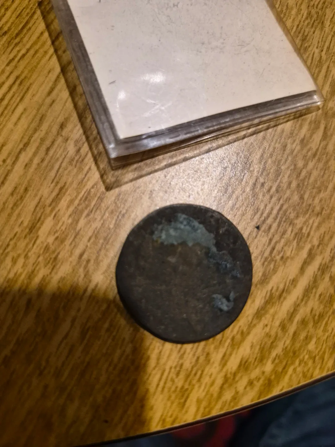 English Half Penny Coin - 1775? - photo 3