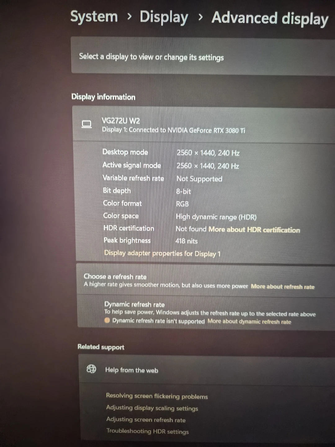 Acer Nitro WQHD monitor + Bestbuy giftcards - photo 5