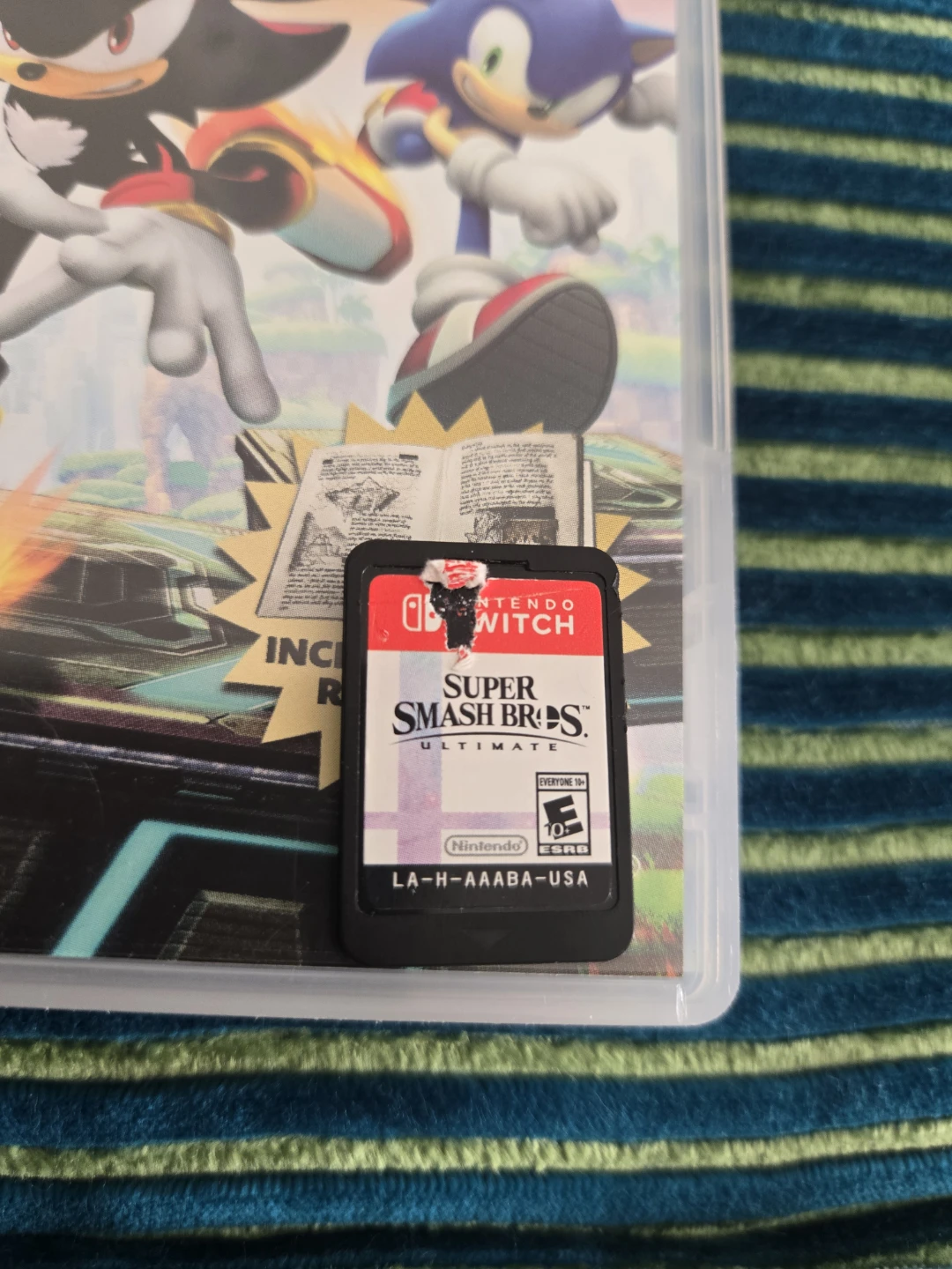 Nintendo Switch super Mario bros Sonic Generations Game - photo 2