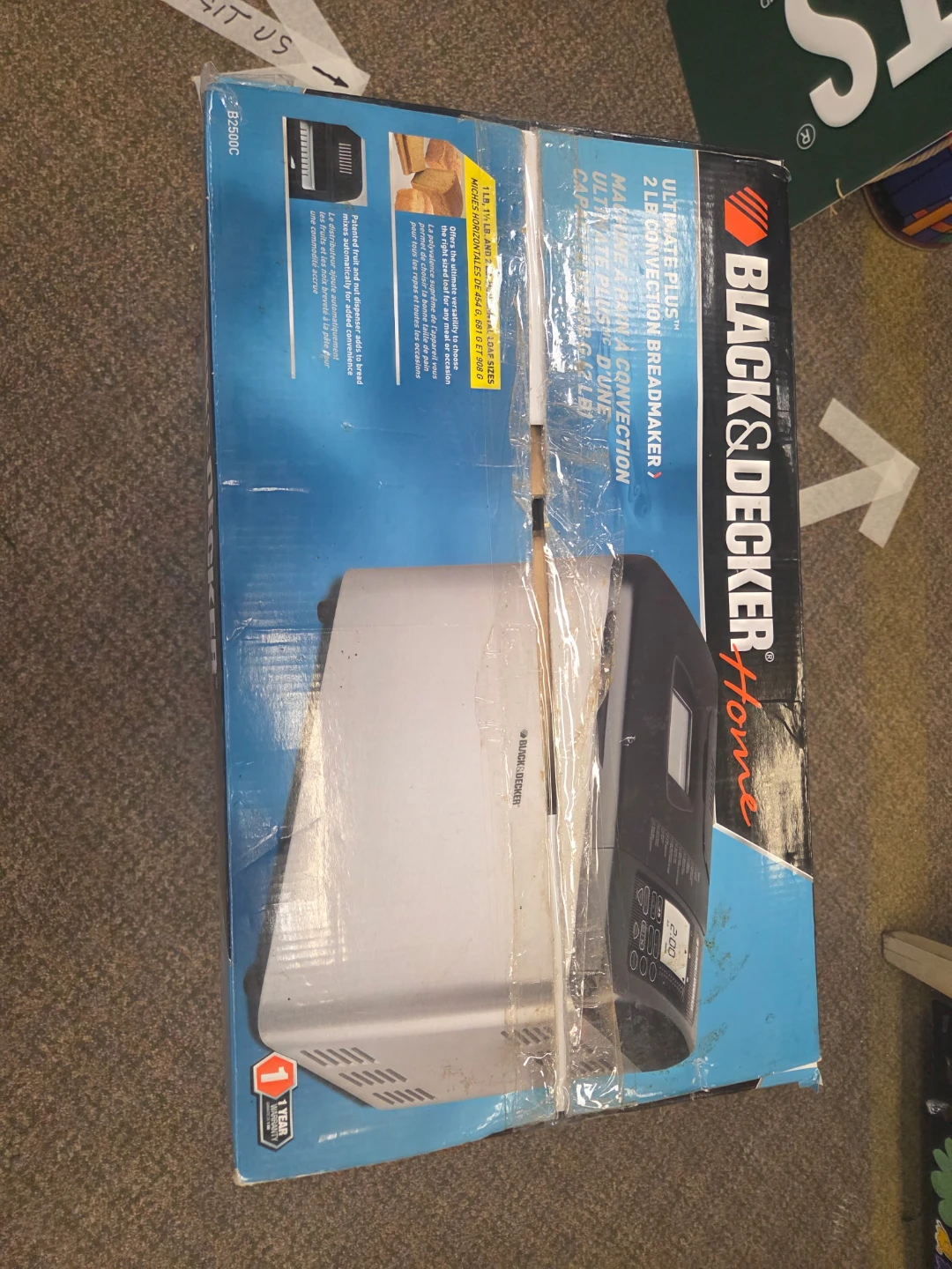 Black & Decker Ultimate Plus 2 lb Convection Breadmaker