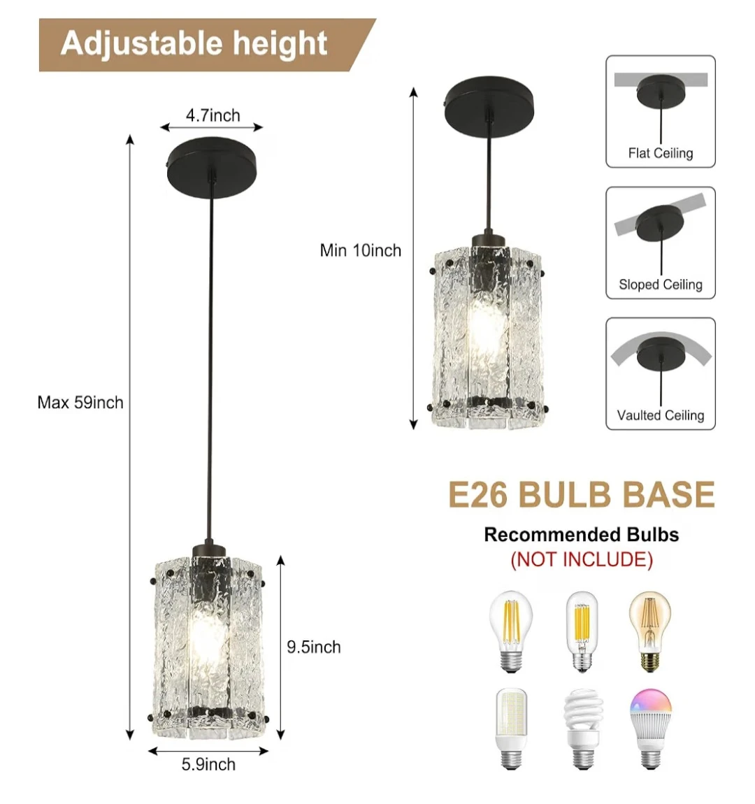 Modern Pendant Light Fixture - photo 3