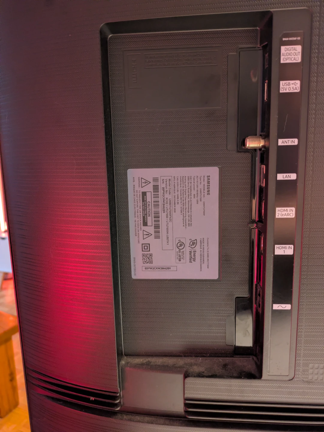 Samsung 4k 50" Tv - photo 3