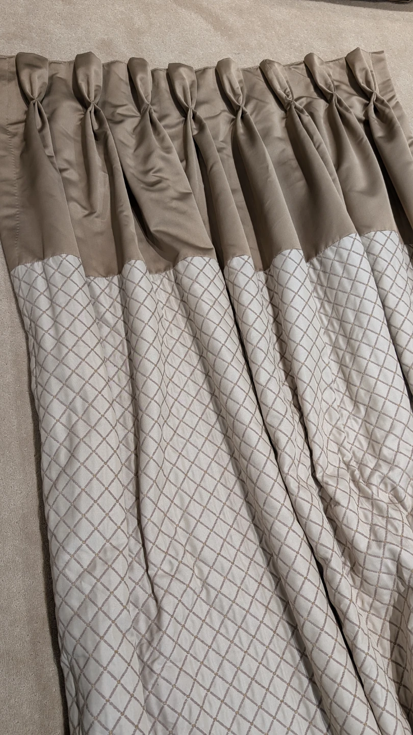 Blackout Curtains with Tie-Backs - photo 2