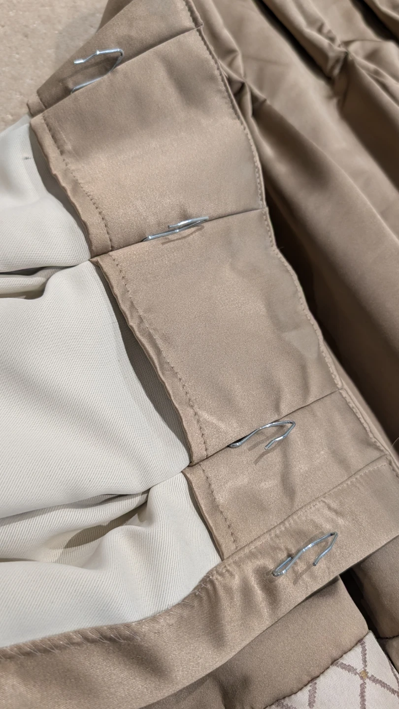 Blackout Curtains with Tie-Backs - photo 3