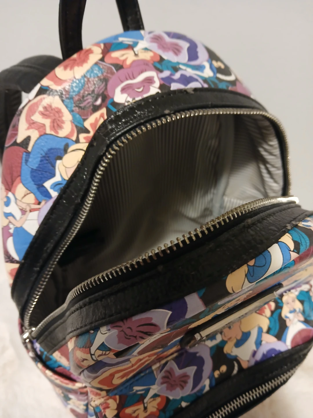 Disney Loungefly Alice in Wonderland Mini Backpack - photo 3
