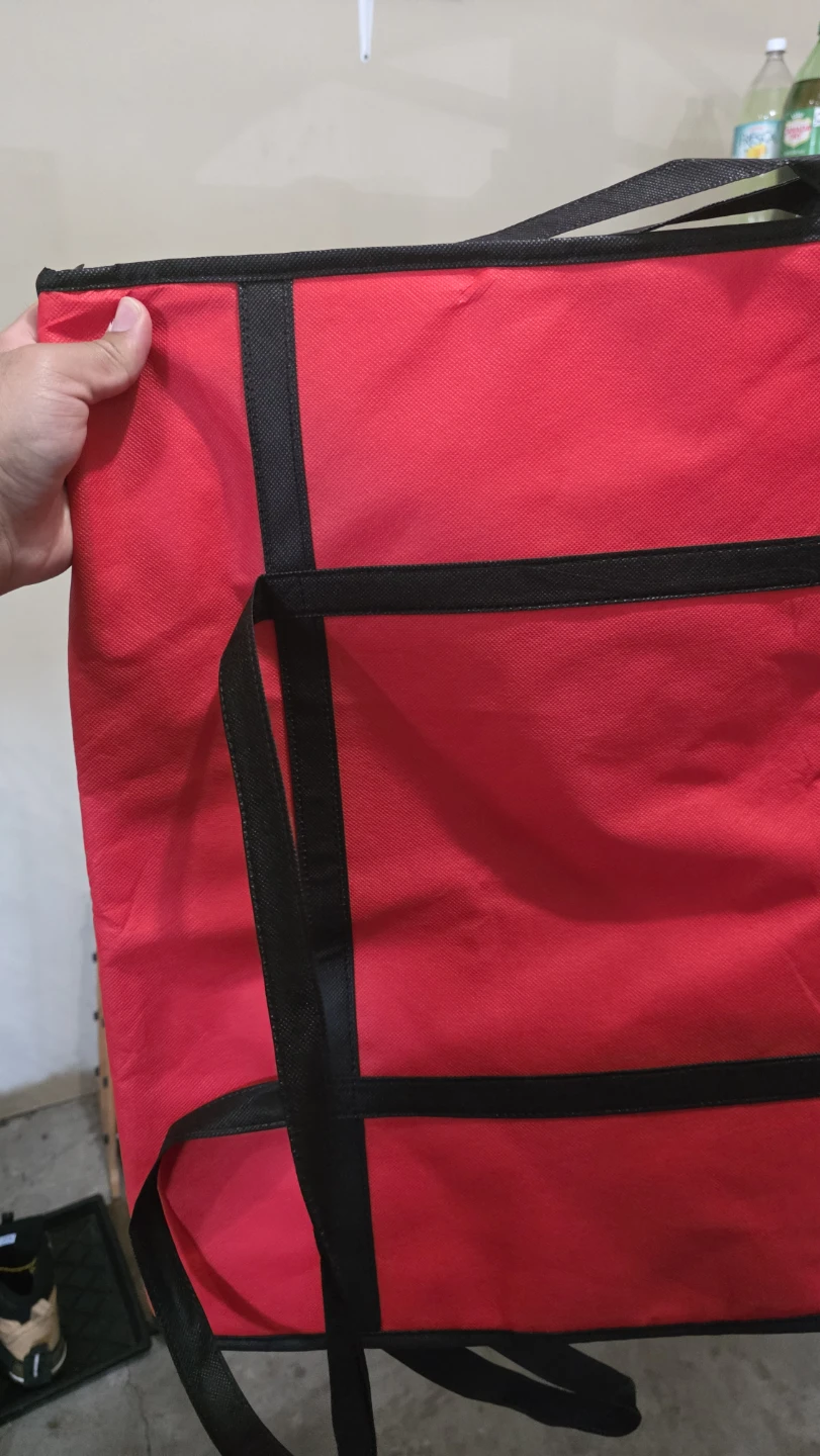 Red Insulated Cooler Bag