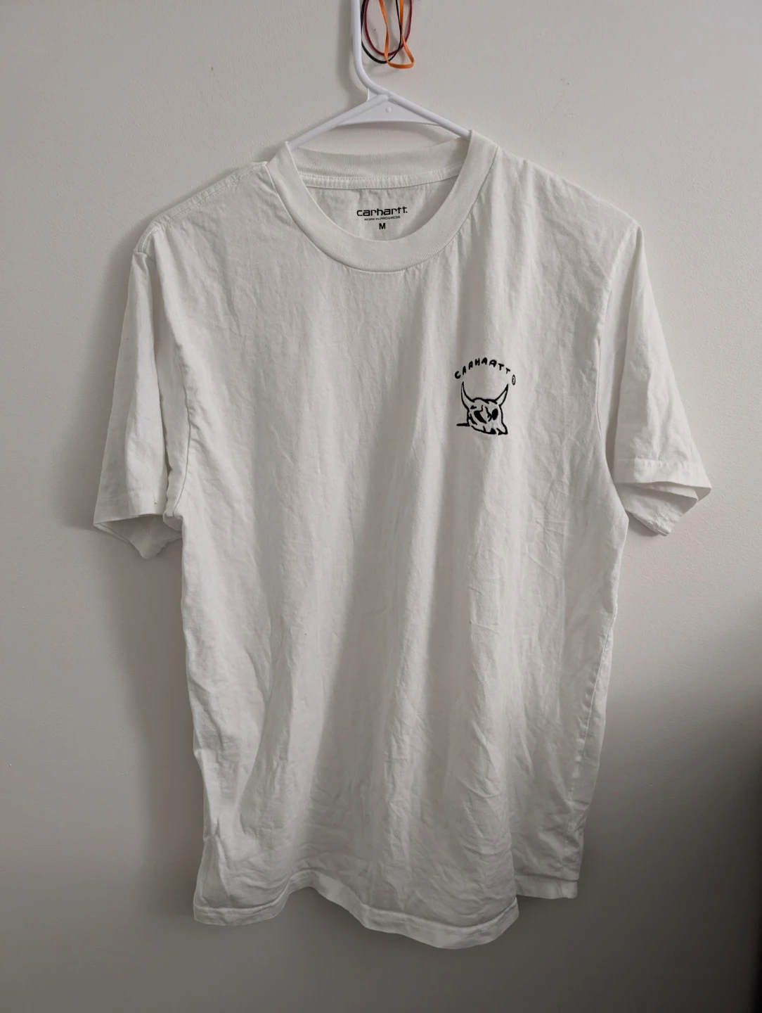 Rarely worn Carhartt Work in Progress White Graphic T-Shirt M